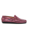 Plain Moccasins in Mirage Leather - Red - Atlanta Mocassin