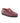 Plain Moccasins in Mirage Leather - Red - Atlanta Mocassin