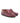 Plain Moccasins in Mirage Leather - Red - Atlanta Mocassin