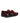 Plain Moccasins in Velvet Leather - Burgundy/Embroidered Moon and Stars - Atlanta Mocassin