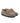 Penny Moccasins in Safiano Leather - Taupe - Atlanta Mocassin