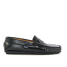 Penny Moccasins in Soft Shiny Leather - Black - Atlanta Mocassin