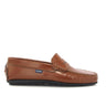 Penny Moccasins in Soft Shiny Leather - Cuoio - Atlanta Mocassin