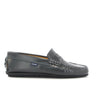 Penny Moccasins in Soft Shiny Leather - Grey - Atlanta Mocassin