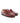 Penny Moccasins in Soft Shiny Leather - Burgundy - Atlanta Mocassin