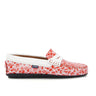 Penny Moccasins in Organza Leather - Red - Atlanta Mocassin