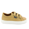 Three Straps Sneakers in Smooth Leather - Beige - Atlanta Mocassin